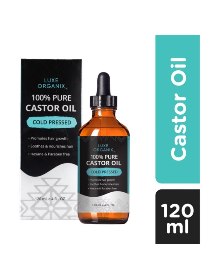 LUXE ORGANIX قطرات زيت الخروع لوكس أورغانيكس 120 مل - Image 1