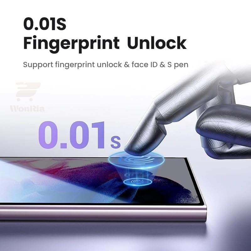 WonRia ® Pack 1 - Matte Screen Guard Protector For Xiaomi Mi 14 Ultra 5G Unbreakable Membrane | Flexible TPU Matte Film | Edge to Edge Installation Kit | Transparent - Image 5