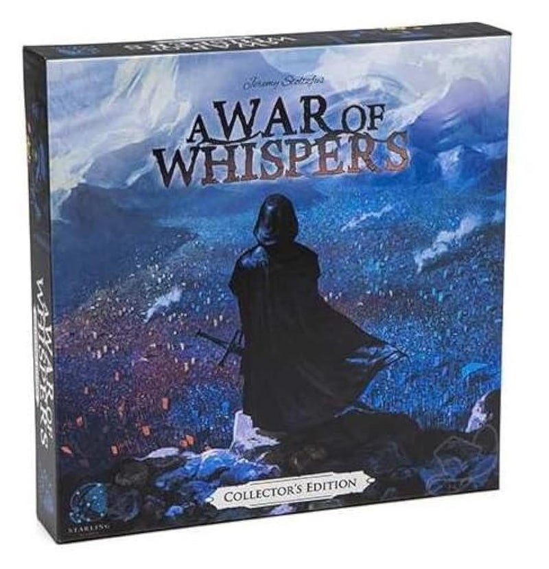 A War of Whispers: Collectorâ€™s Edition | Strategy Board Game of Hidden Loyalties & Espionage | Age 14+ | 2â€“5 Players | Includes Upgraded Components & Miniatures
