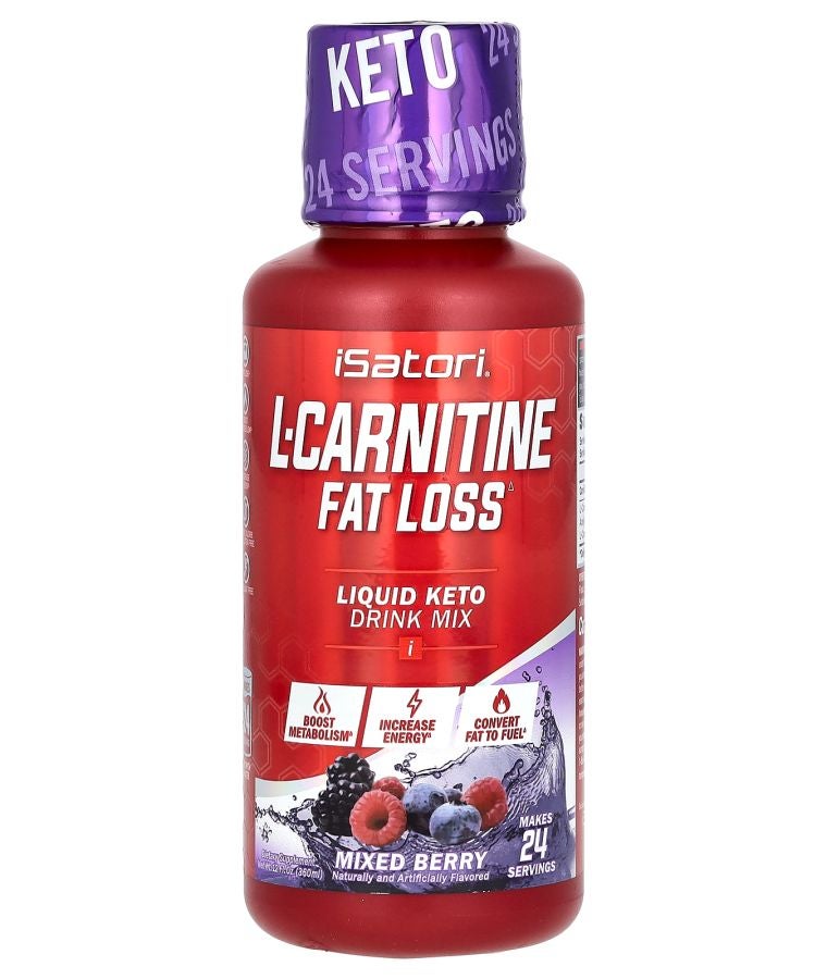 iSatori L-Carnitine Mixed Berry 12 fl oz (360 ml)