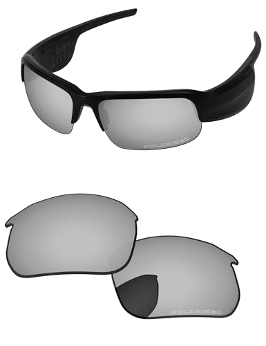PapaViva Replacement Lenses for BOSE Tempo Sunglass Chrome Silver Polarized - Image 1