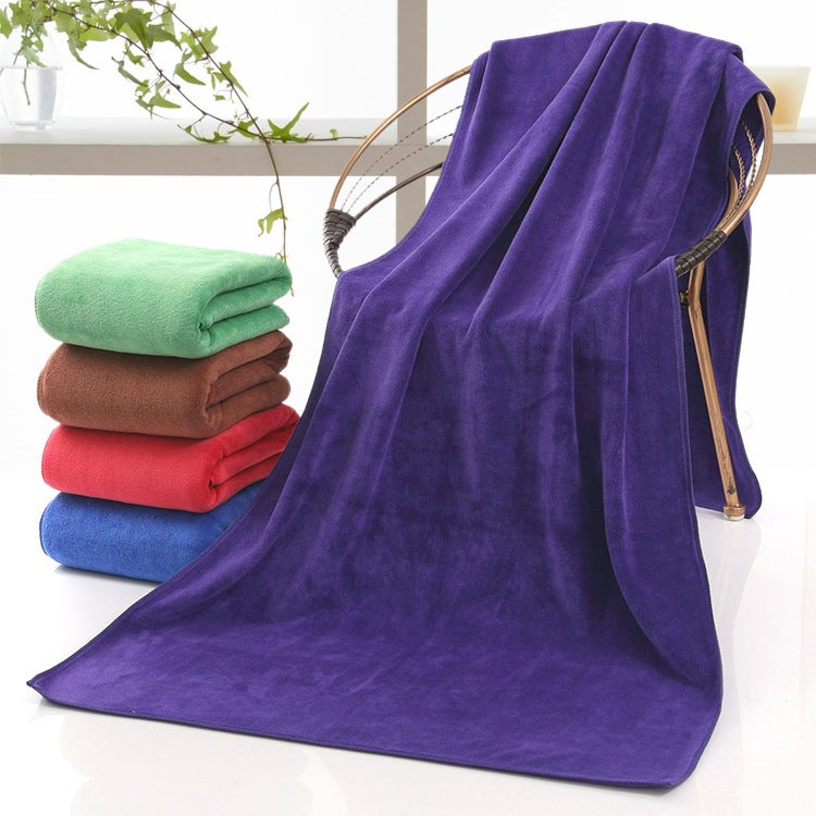 400G Car Towel Absorbent 60160 Car Wash Cloth Fine Fiber Bath Towel Car Wash Towel Special Thick Large - Image 2
