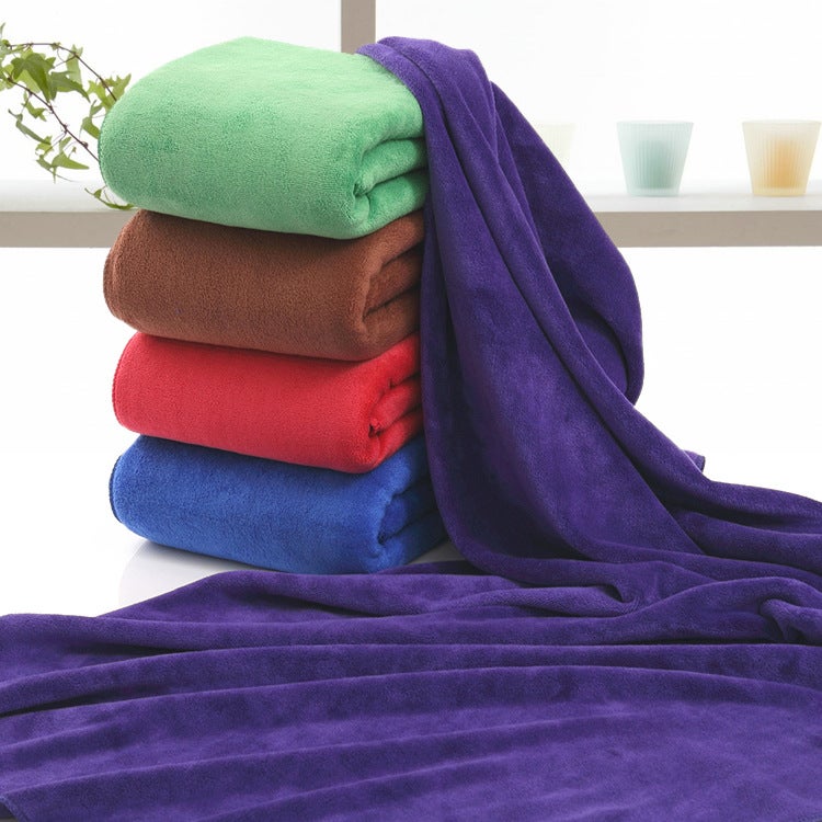 400G Car Towel Absorbent 60160 Car Wash Cloth Fine Fiber Bath Towel Car Wash Towel Special Thick Large - Image 3