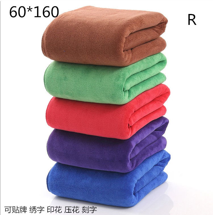 400G Car Towel Absorbent 60160 Car Wash Cloth Fine Fiber Bath Towel Car Wash Towel Special Thick Large - Image 4