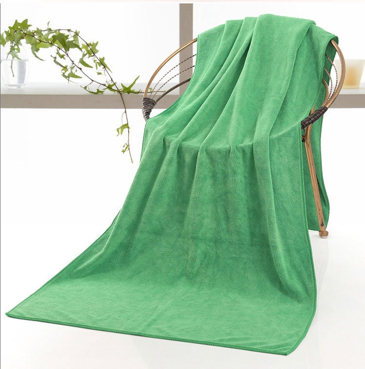 400G Car Towel Absorbent 60160 Car Wash Cloth Fine Fiber Bath Towel Car Wash Towel Special Thick Large - Image 1