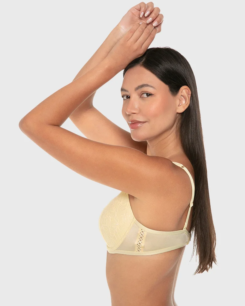 Isla & Evie Isla & Evie Luxe Fashion Lightly Lined Full Coverage Bra