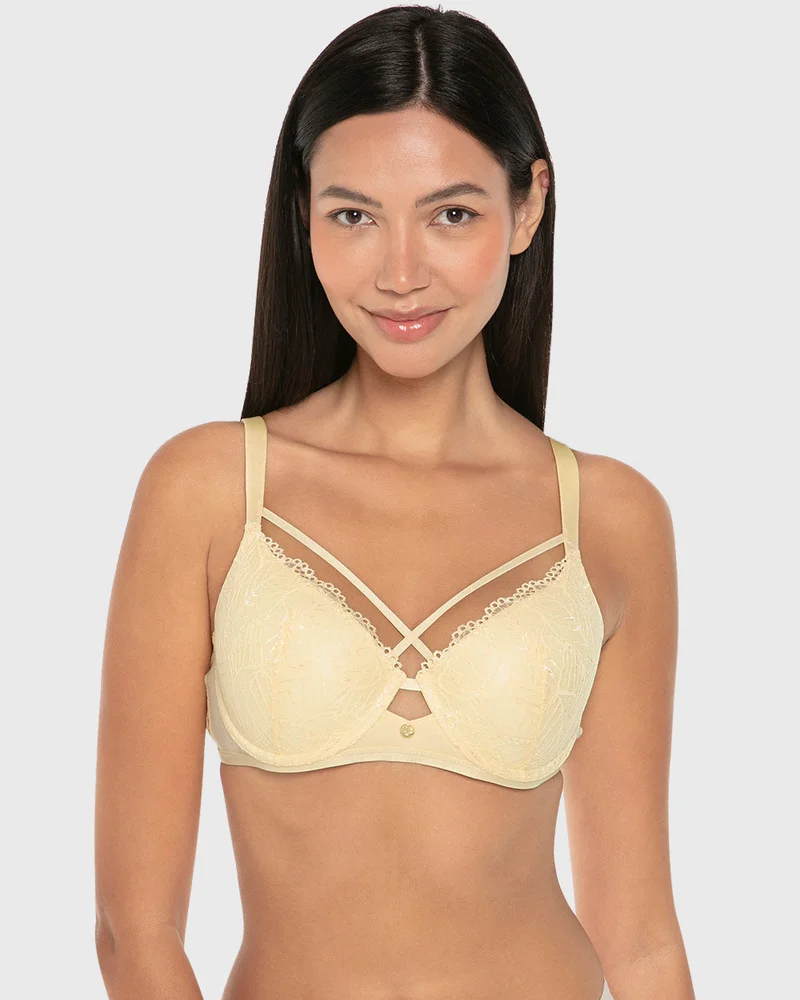 Isla & Evie Isla & Evie Luxe Fashion Lightly Lined Full Coverage Bra