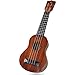 Raimy 17in Kids Ukulele Guitar  4 Strings Mini Guitar Children Musical Instruments Educational Toys with Picks for Toddler Kids Boys Girls Beginner Mahogany - Image 2
