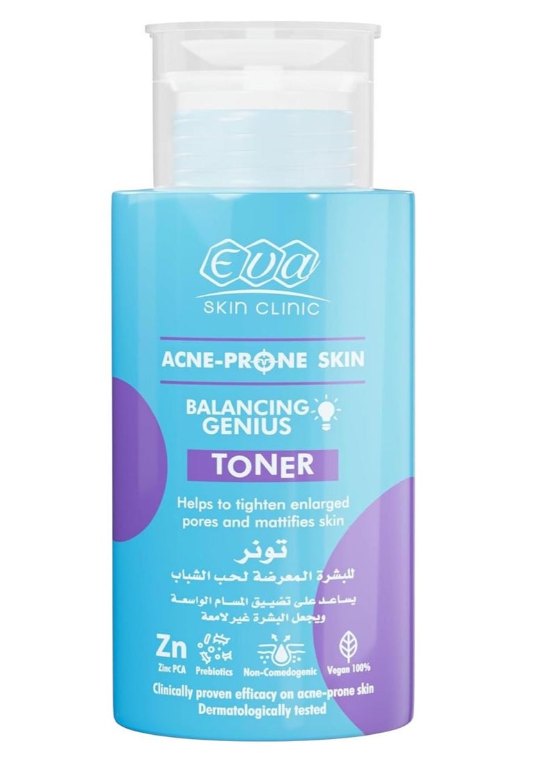 Eva Skin Clinic Acne Prone Skin toner 200ml 