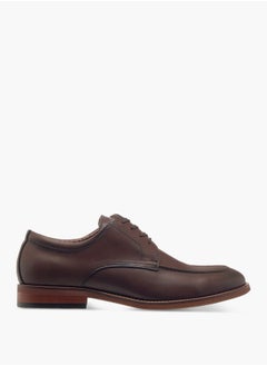 DUCHINI Men's Solid Derby Shoes with Lace-Up Closure  - Image 3