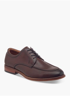 DUCHINI Men's Solid Derby Shoes with Lace-Up Closure  - Image 2