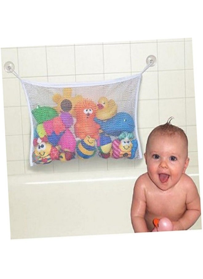 Toyvian Toyvian Toy Storage Container for Bathroom Net Storage Bag Child White Take a Bath  - Image 1