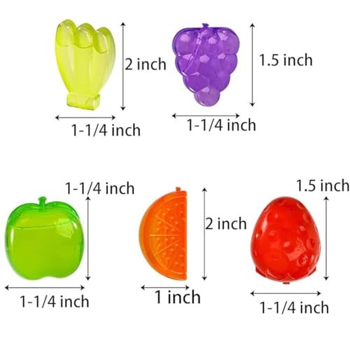 Prostuff.in® Fruit Shape Water-Filled Reusable Ice Cubes Washable & Durable Silicone Mould Cooling Ice Cube for Home & Restaurant Chilled Fridge Drinks,Whiskey, Multicolor Pack of 24 Pcs - Image 5