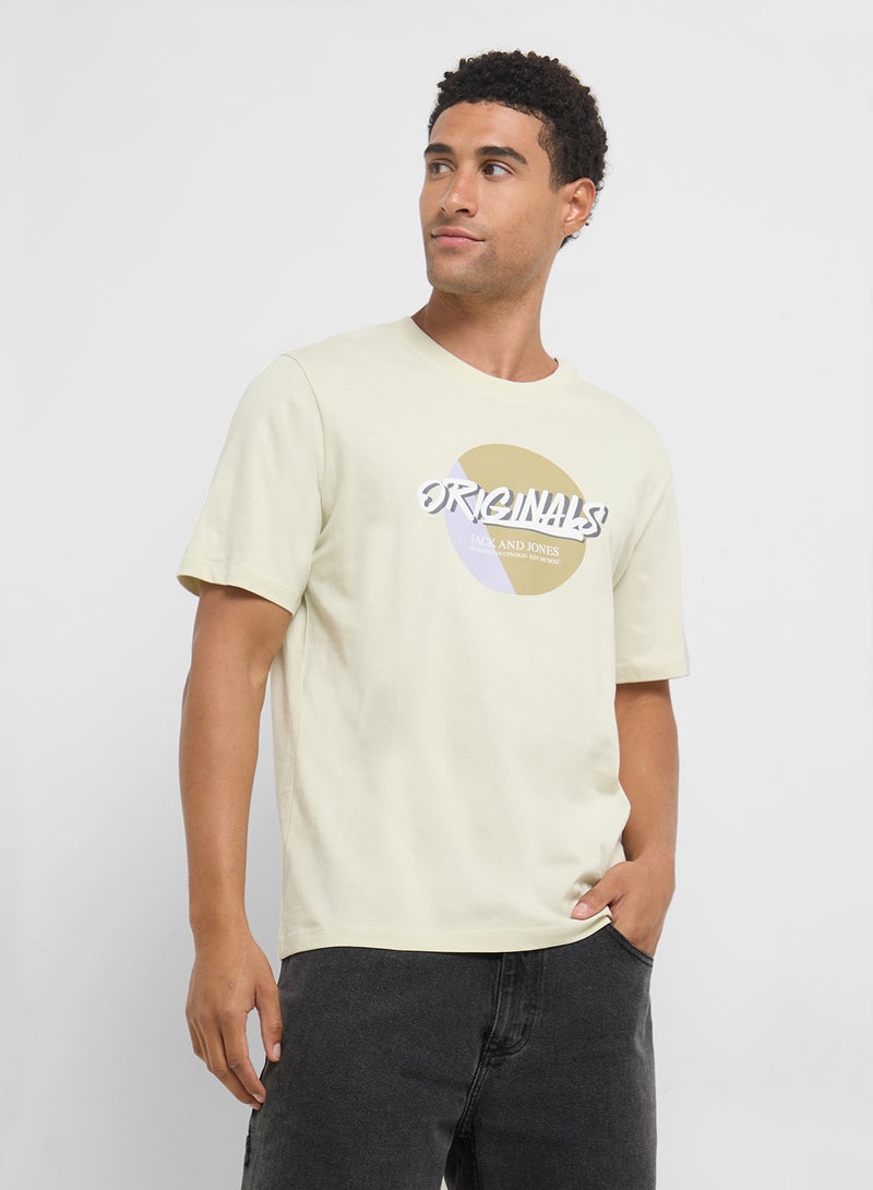 جاك اند جونز تيشيرت بياقة دائرية - Image 1