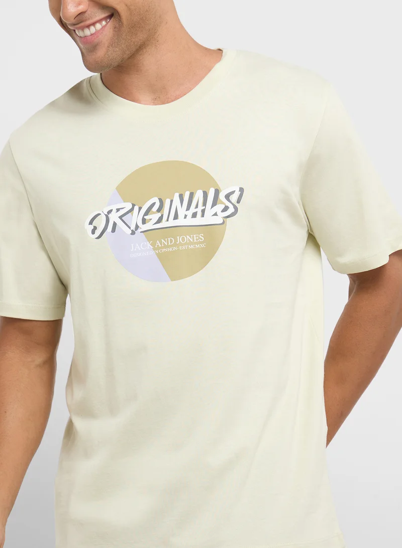 JACK & JONES Crew Neck T-Shirt
