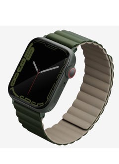 Uniq 45/42/44/49mm Reversible Apple Watch Strap, UNIQ Revix Grey DoveWhite  - Image 4