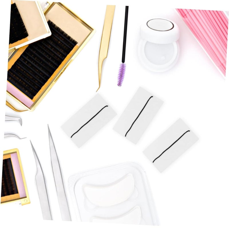 Self-adhesive Eyelash Strips Storage Box Reusable Lash Adhesive Strips for Easy Application and Strong Hold for Makeup Beginners and Professionals - Image 3