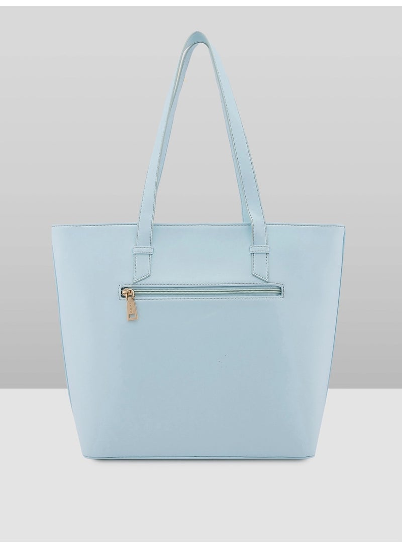 CAPRESE ALAYA TOTE LARGE BLUE - Image 5
