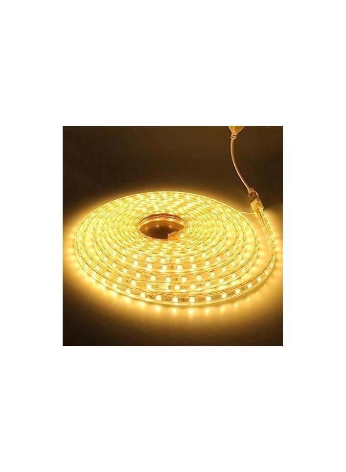 الروضة للإضاءة شريط إضاءة ليد أصفر وورم 80 متر +8 فيشة - Image 1