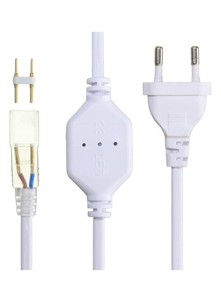 الروضة للإضاءة شريط إضاءة ليد أصفر وورم 80 متر +8 فيشة - Image 3