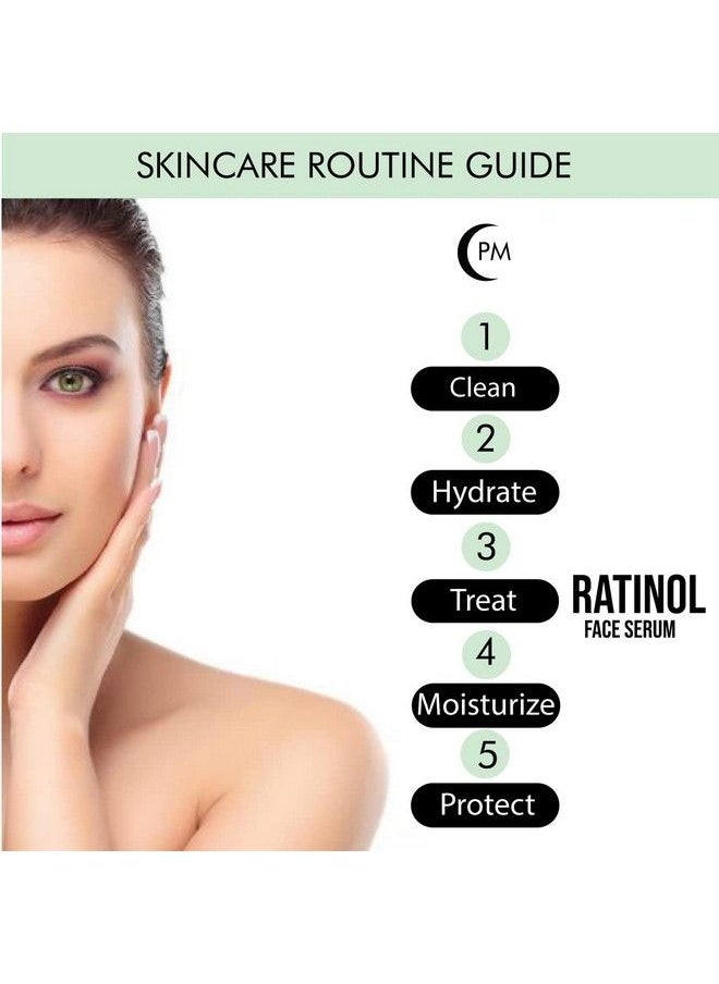 THE TRUE THERAPY Light Weight 0.5% Retinol Face Serum For Antiaging Night Face Serum With Retinol Bisabolol & Squalane Reduce Fine Lines & Wrinkles; For Women & Men 30 Ml  - Image 4