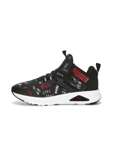Enzo 2 Refresh Brand Love Youth Unisex Black Shoes