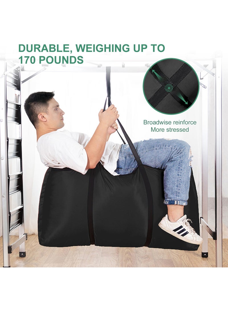 HomarKet 2 Pack Extra Large Moving Bags with Strong Zippers & Carrying Handles, Storage Bags Storage Totes for Clothes, Moving Supplies, Space Saving Oversized Storage Bag Organizer for Moving,Traveling (154L)  - Image 5