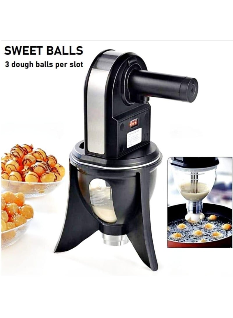 Saachi Sweet Dumplings/Luqaimat Maker NL-SB-2020-BK Black 38.5x50x46.7cm - Image 5