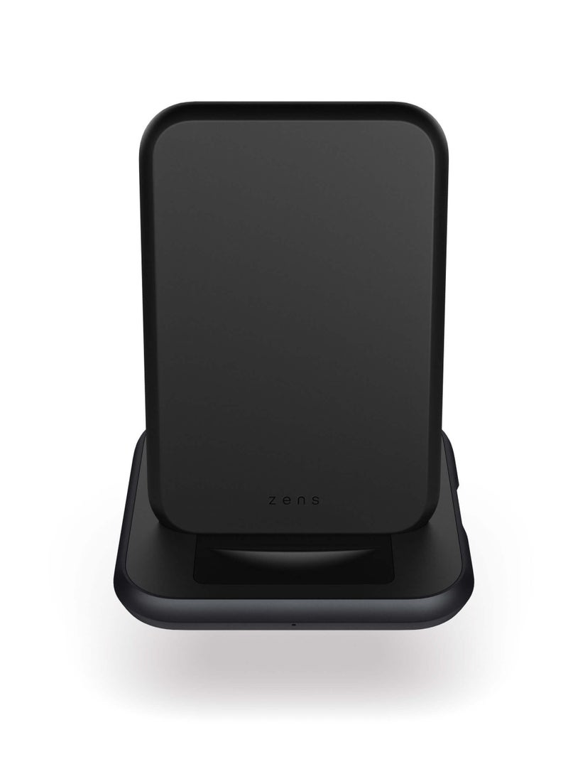 Zens Zens Stand Aluminium Wireless Charger – 10W Fast Charge with USB Port for iPad and Dual Device Charging | Qi Certified, Supports Apple & Samsung Fast Charge  - Image 4