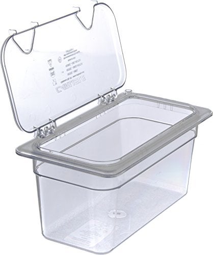 Carlisle FoodService Products Storplus Food Storage Container Food Pan, Chafing Pan with Spoonable Corners for Catering, Buffets, Restaurants, Polycarbonate (Pc), 1/3 Size 6 Inches Deep, Clear - Image 3