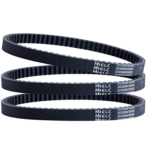 MRELC 3pcs 30 Series Go Kart Drive Belt Replaces Manco 5959 / Comet 203589，Torque Converter Belt - Image 1
