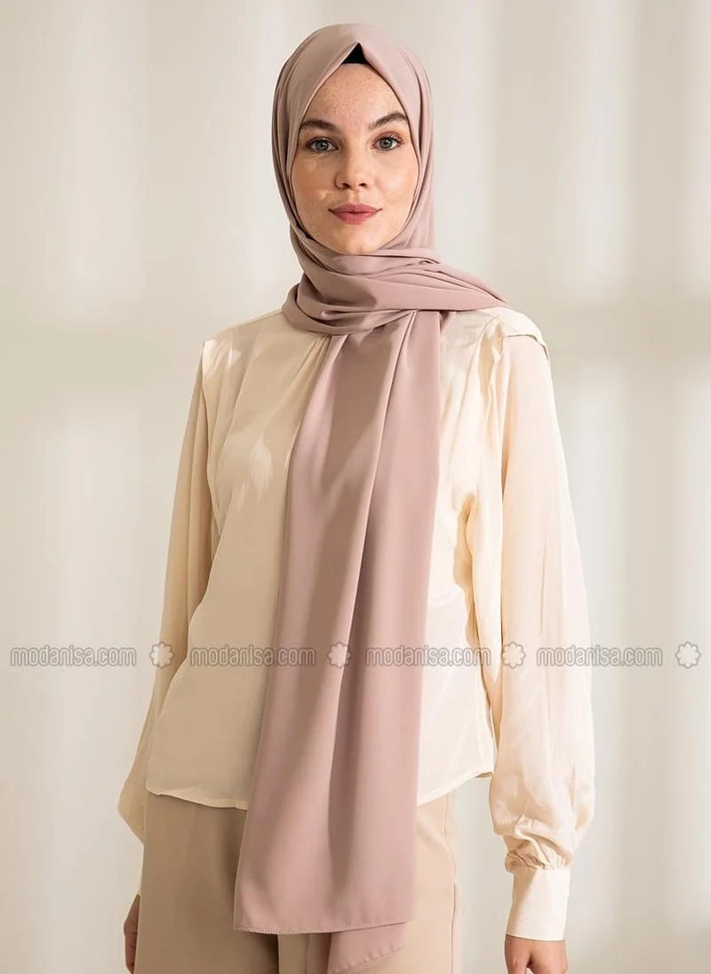 بيور سكارفس Stone - Plain - Shawl - Pure Scarfs