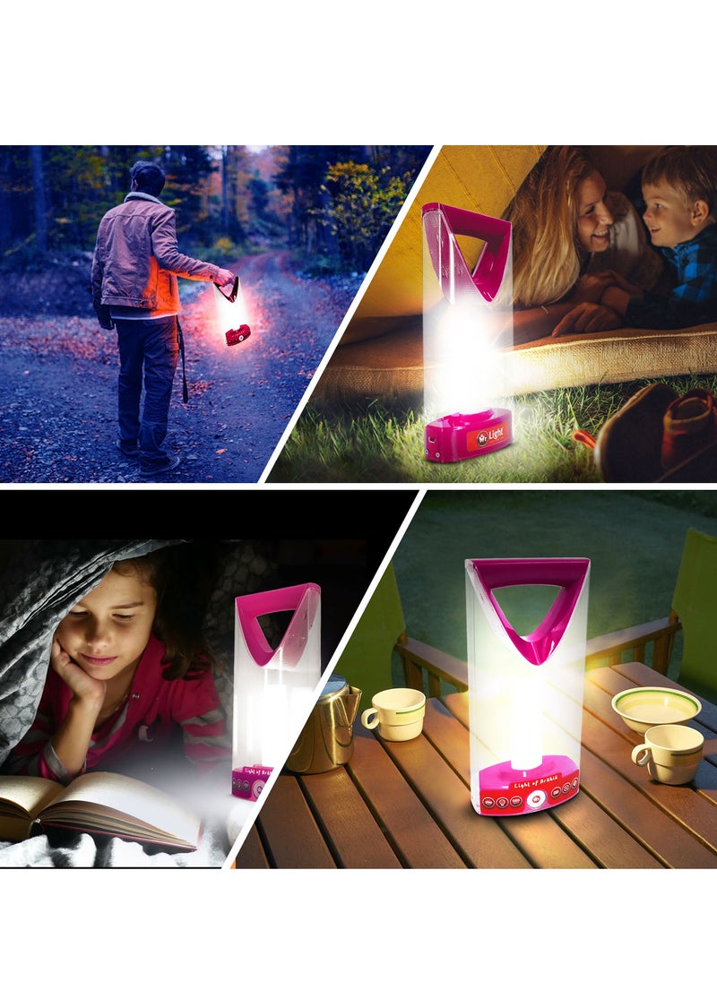 Mr. Light - Powerful LED Flashlight Lantern Torch 200 Hours Working Time Dual Brightness Modes Type-C Charging 360 Angle Coverage - Image 1