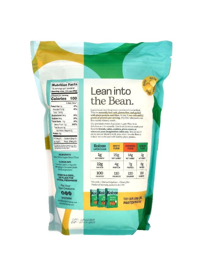 Kaizen, Lupin Flour , 32 oz (907 g) - Image 2