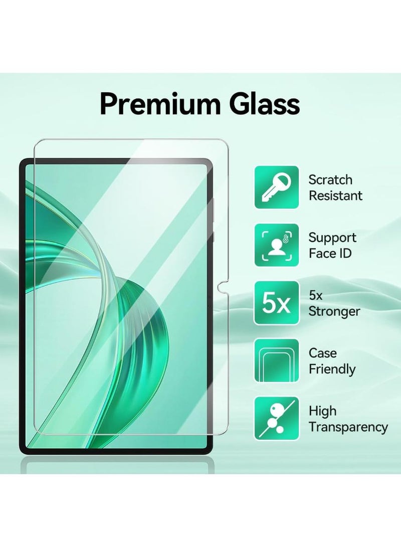 2-Pack Screen Protector for Honor Pad X8a 11inch, 9H HD Clarity Tempered Glass Screen Film Scratch Resistant Bubble Free Screen Protector - Image 3