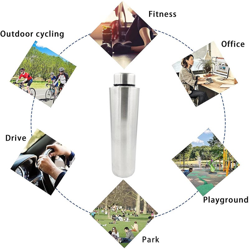 SJE WARE Sjeware Stainless Steel Water Bottle Fridge Bottle Set of 2 pcs Size 1 Litre - Image 5