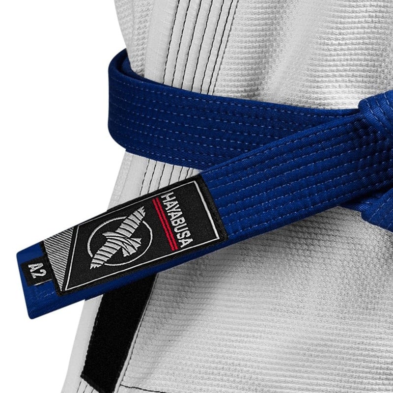 Hayabusa Hayabusa 2.0 Adult BJJ Belt - Premium Quality, IBJJF Compliant, Reinforced Double Stitching - Blue, A2  - Image 2