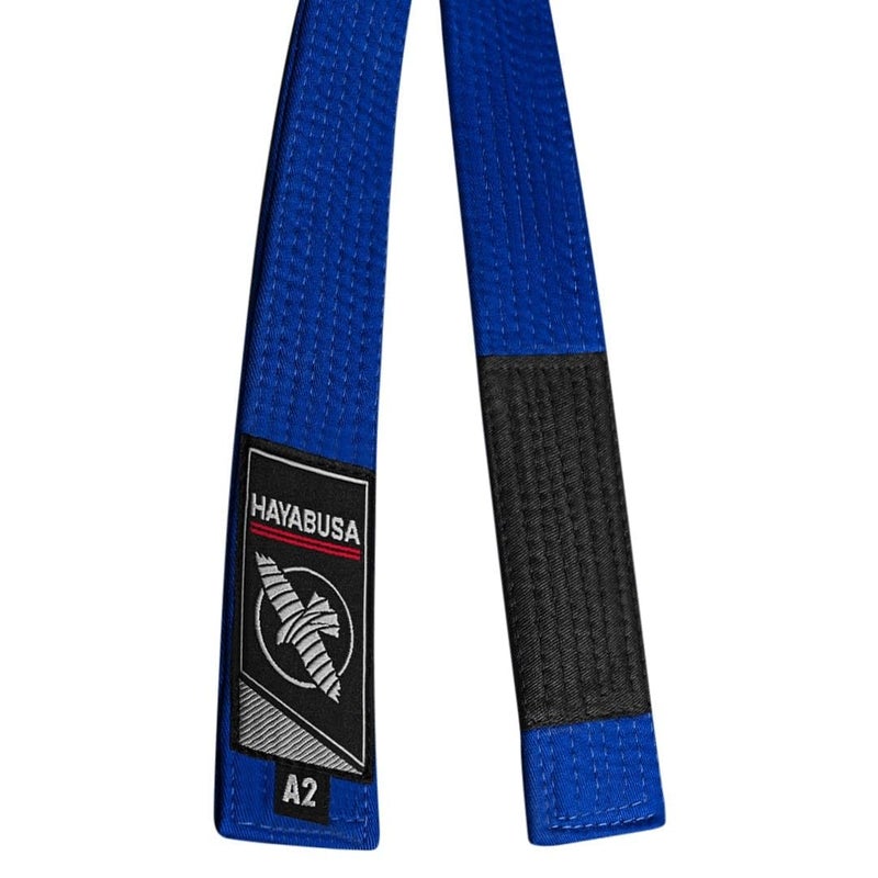 Hayabusa Hayabusa 2.0 Adult BJJ Belt - Premium Quality, IBJJF Compliant, Reinforced Double Stitching - Blue, A2  - Image 4