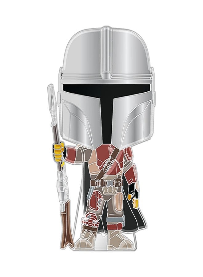 Loungefly Funko Pop! Pin: Star Wars: The Mandalorian - The Mandalorian - Image 1