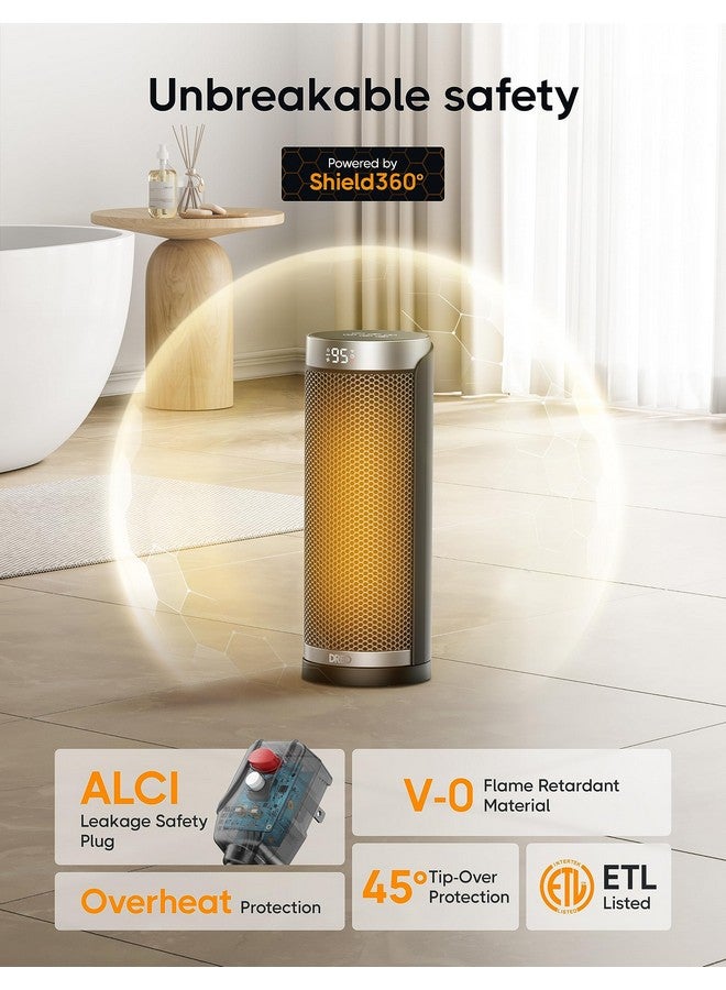 Dreo Dreo Space Heater for Bathroom and Indoor, 70°Oscillating, 5 Modes, Remote for Home Bedroom, 12H Timer, with ALCI Safety Plug  - Image 5
