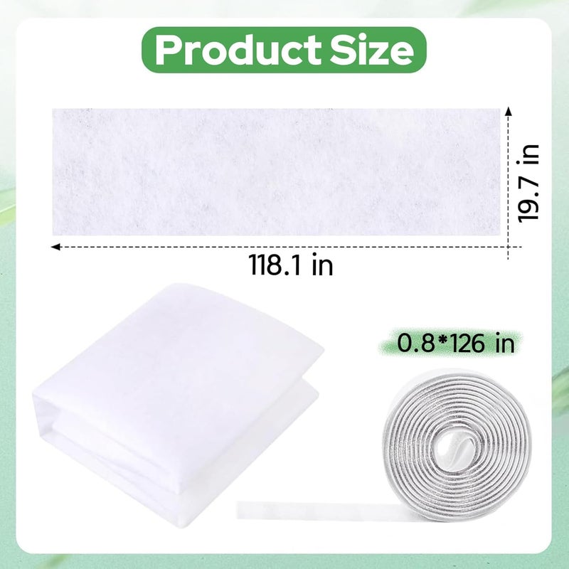 Air Vent Register Filters Paper - Anti Dust Net Strainer with Hook and Loop for Air Conditioner Vent Filtration - Image 2