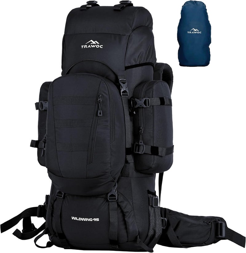 TRAWOC WILDWING 95L Internal Frame Travel Backpack - Image 1