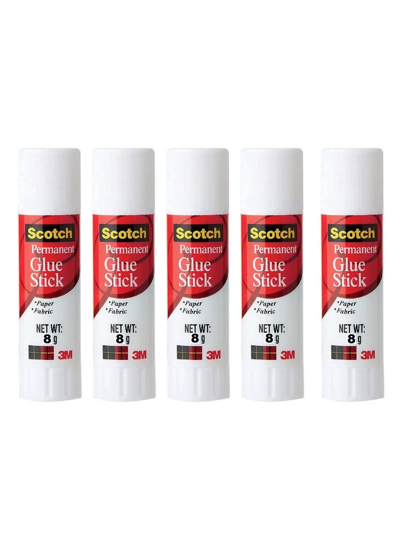 3M Permanent Glue Sticks Clear