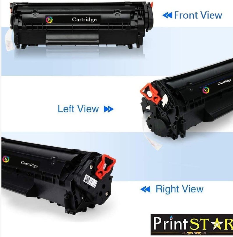 Print Star Canon 3010 Compatible Toner Cartridge for Canon MF3010 , MF 3010 Monochrome Multi-Function Laser Printer (Pack of 3) - Image 2
