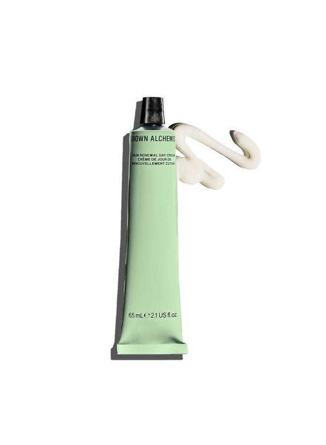 كريم تجديد البشرة النهاري من Grown Alchemist - مرطب للوجه مضاد للشيخوخة للنساء والرجال - مرطب للوجه بمستخلص الريشي وببتيدات المورينجا ومضادات الأكسدة، (65 مل) - Image 1
