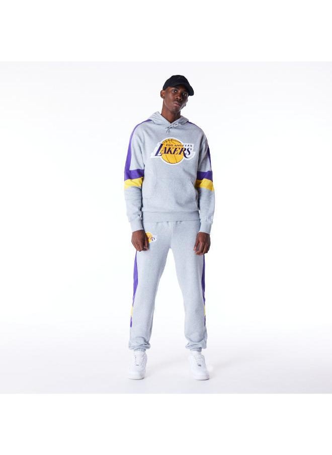 NEW ERA - Los Angeles Lakers Colour Block Oversized Hoodie - Image 1