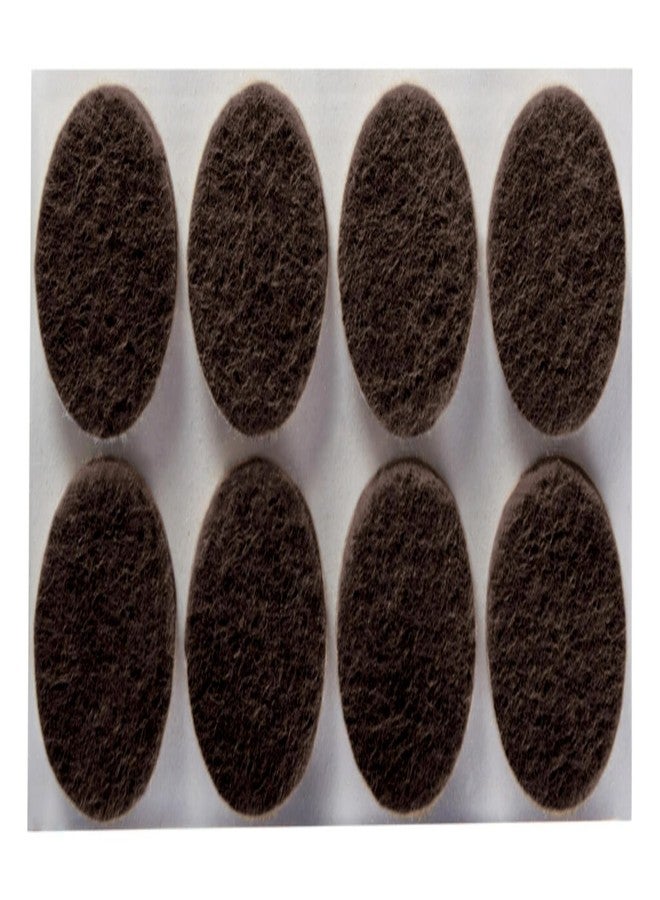 Scotch Felt Pads 32 PCS Brown, Felt Furniture Pads for Protecting Hardwood Floors, 1" Round, Easy-to-Apply, Self-Stick Design, Reliable Protection from Nicks, dents and Scratches (SP822-NA) - Image 2