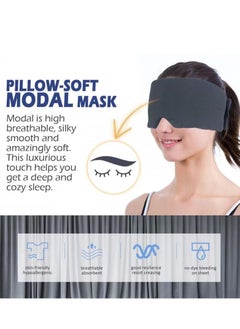 Y&D 100% Handmade Cotton Sleep Mask Blackout - Comfortable & Breathable Eye for Sleeping Adjustable Blinder Blindfold Airplane with Travel Pouch Best Night Companion Eyeshade Women Men Kid  - Image 5