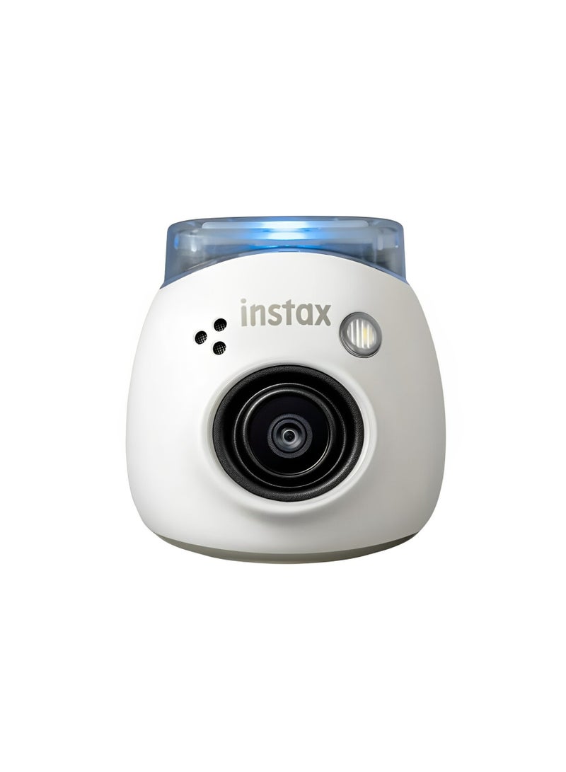 Fuji Instax Pal Compact Camera - Milky White | Elegant, Minimalist Portable Camera | Perfect for Everyday Use