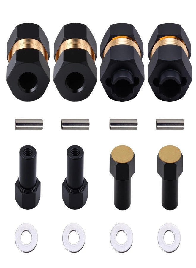 Hobbyfire 4pcs Hobbyfire 7mm Wheel Hex Hub Extended Wheel Hubs Adapter for Axial SCX24 Gladiator C10 Bronco Deadbolt JLU AXI90081 AXI00001 AXI00002 AXI00005 AXI00006 1/24 RC Crawler Car Upgrades - Image 5